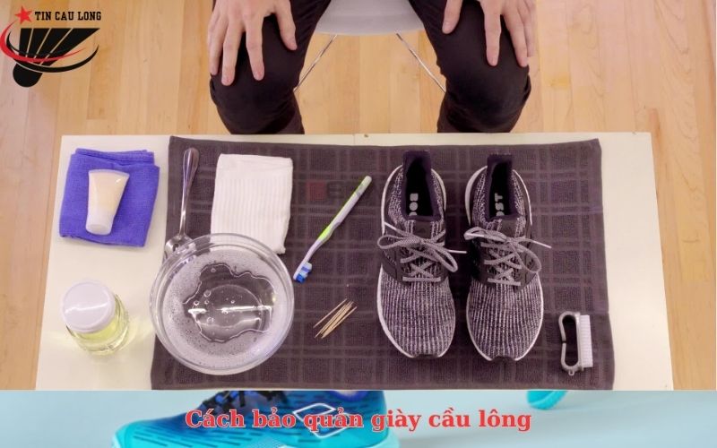 Cách bảo quản giày cầu lông