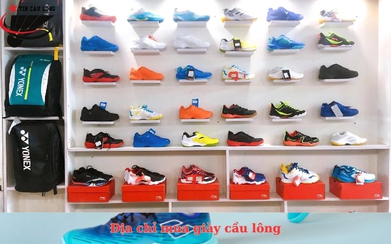Địa chỉ mua giày cầu lông