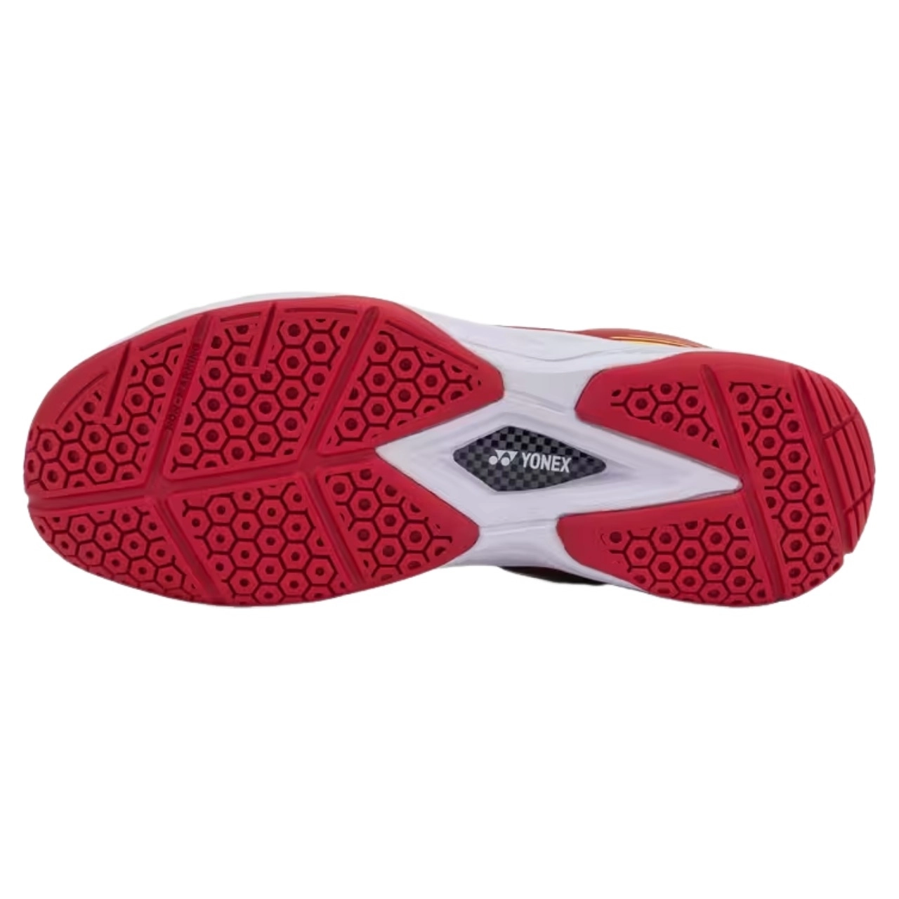 Giày cầu lông Yonex Hexis nhìn nghiêng thể hiện đế Round Sole