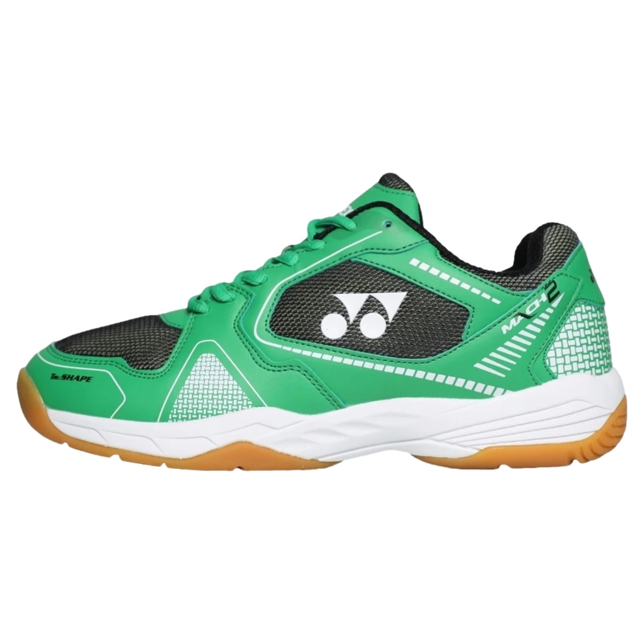 Giày cầu lông Yonex Mach 2 phối màu White/Green chính hãng
