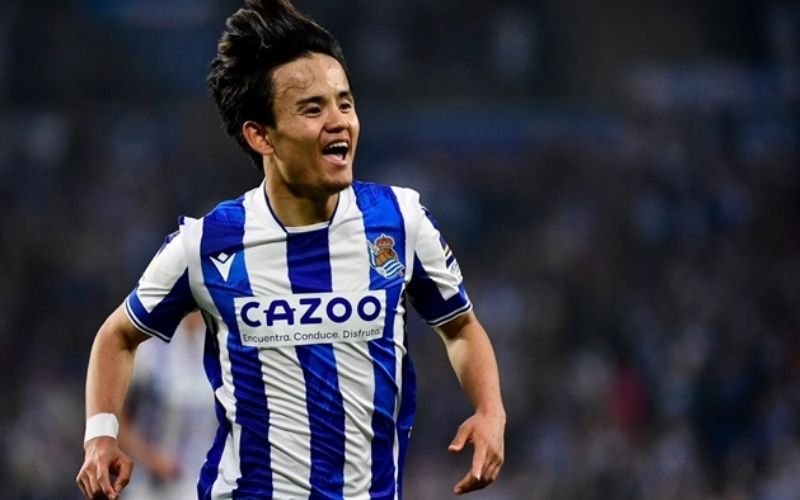 Takefusa Kubo tỏa sáng rực rỡ trong màu áo Real Sociedad